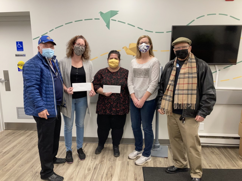 Donations to Rose of Durham and Luke’s Place Ontario Knights Of Columbus