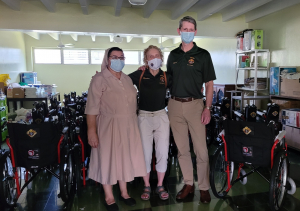 KofC Ontario -Wheelchairs in Panama