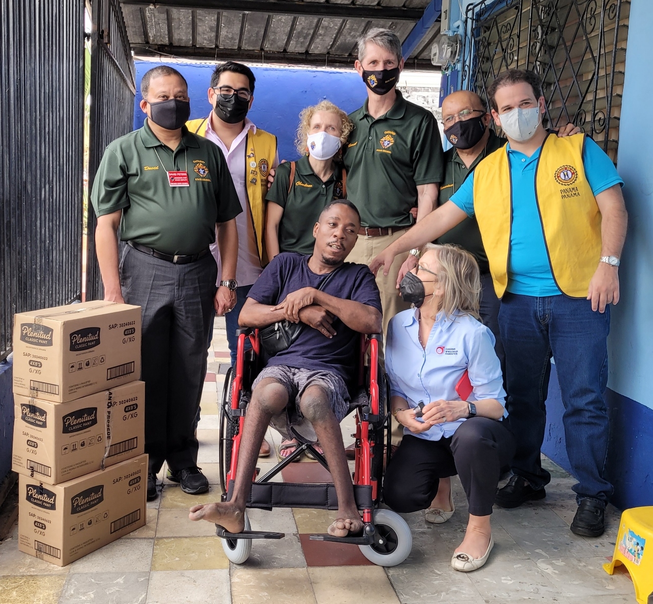 KofC Wheelchairs donation to Panama