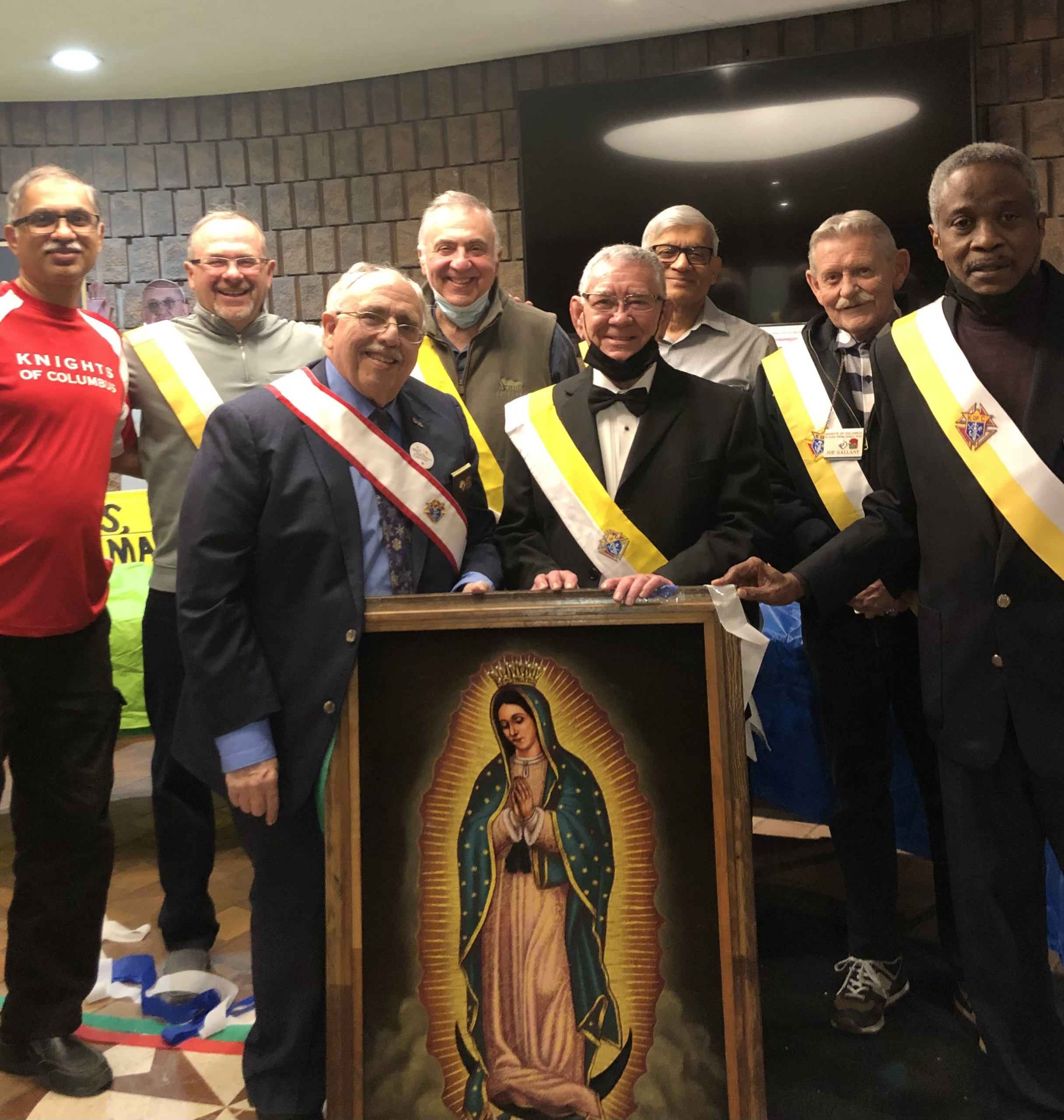 KofC Council9235 mass and devotion to our Lady of Guadalupe