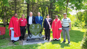 Our Lady of Grace Council 6519 Monument in memory of lost, pre-born children