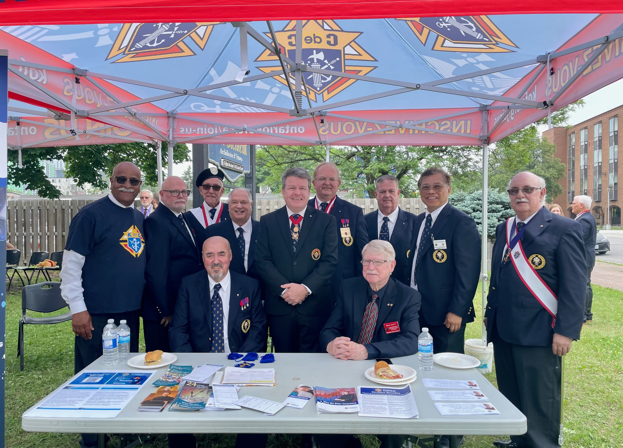 KofC Recruiting Event at St. Clements Parish, Ontario