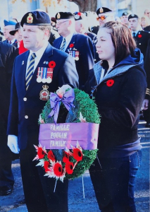 Bruce Poulin on Remembrance Day