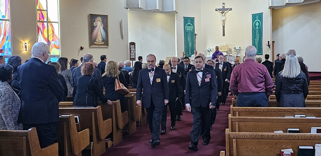 Funeral Brother Christopher St. Clare Serjeant