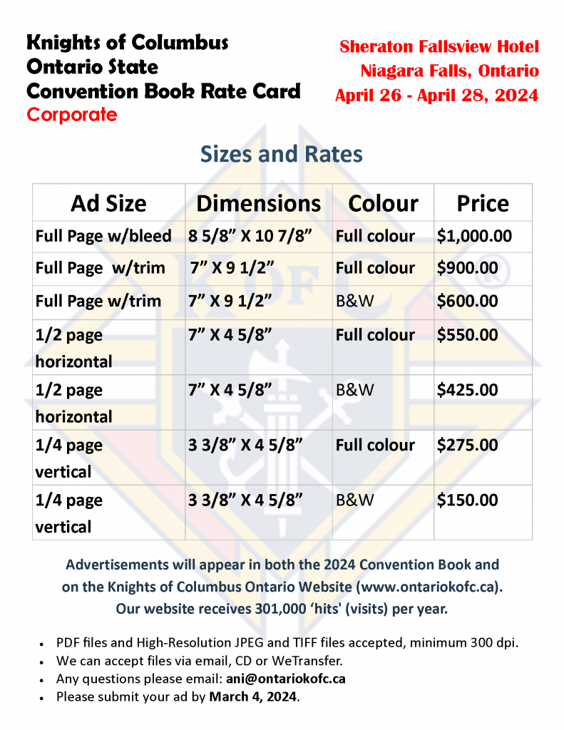 2024 CB Rate Card (Corporate)