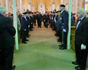 Funeral for brother SK Marcel Gauvin