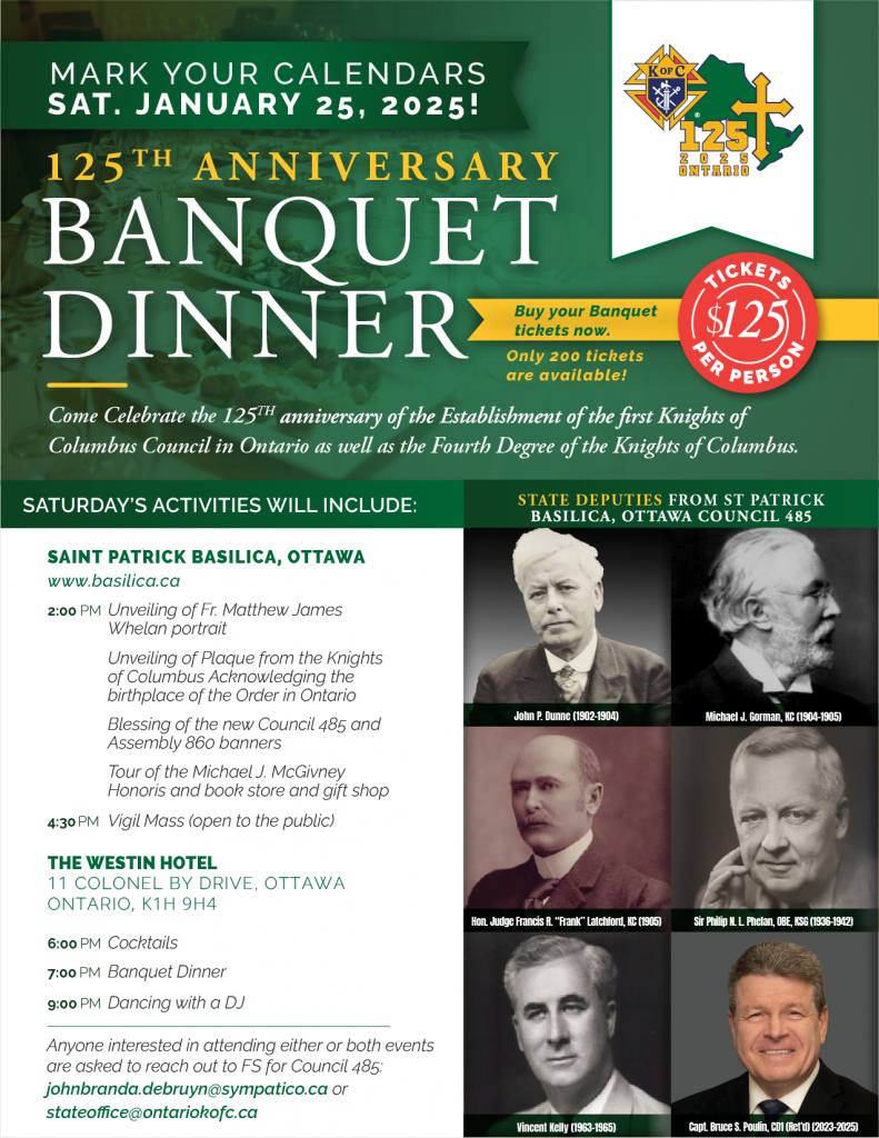 125th Anniversary Dinner