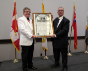 Charter Presentation from Council #485 to State Deputy