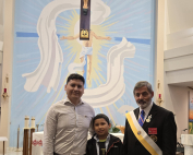 Family Joins the Knights in Oshawa