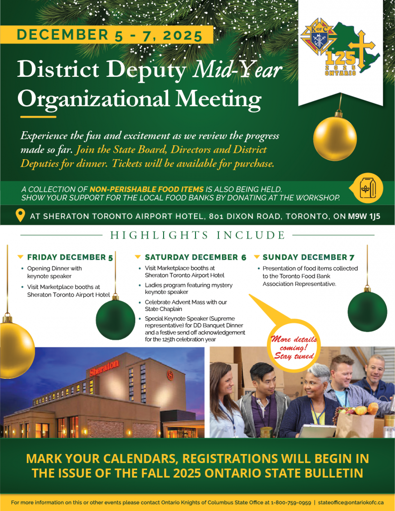 District Deputy Mid-Year Organizational Meeting (DEC 2025)