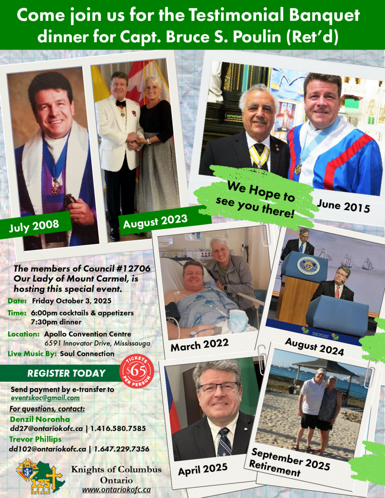  Testimonial Dinner foro IPSD Bruce S. Poulin Oct 3-01