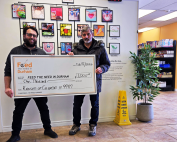 Council 9989 donation to Feed the Need in Durham