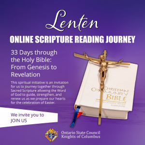Lenten Online Scripture Reading Journey