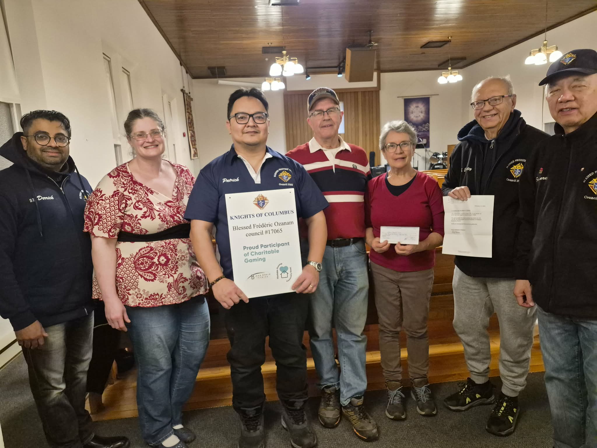 Council #17065 BFO Knights Go Out of the Cold