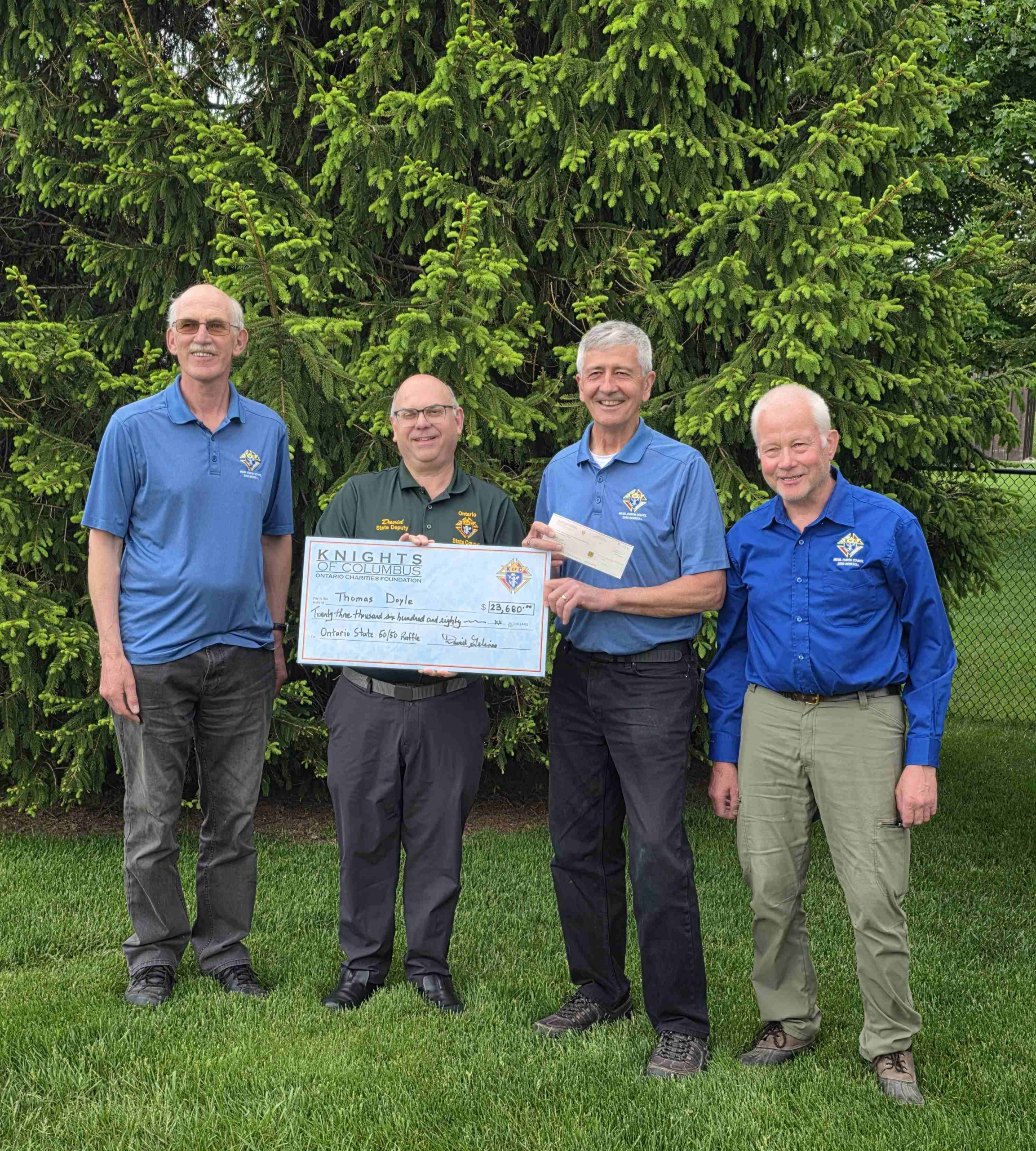5050 Raffle Grand Winners for April 2026